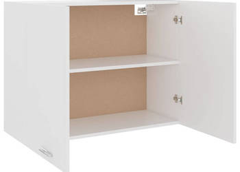 Szafka wisząca biała 80x31x60 cm materiał drewnopochodny WM-801276