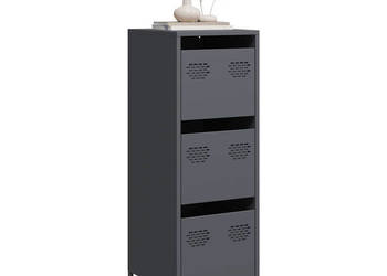 Szafka antracytowa 39x35x1035 cm stal WM-851402