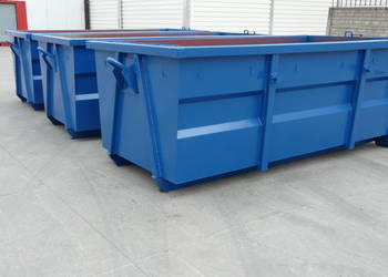 Kontener KP7 3500x1700x1000 ZŁOM, GRUZ,ODPADY, pojemnik, Hakowiec, bramowie
