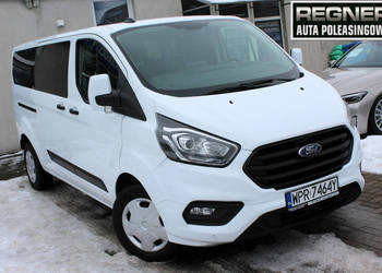 Ford Transit Custom Long 9-osobowy SalonPL FV23% Nowy Rozrząd Android Temp…