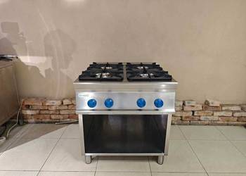 Kuchnia gazowa Technoinox 4x9kW 80x90 po regeneracji jak nowa