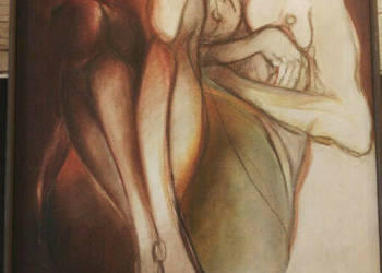 OBRAZ  - Akt / olej ANDRZEJ GORDON