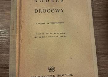 książka z 1963r "kodeks drogowy" stan db