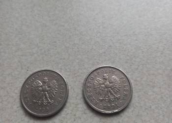 Monety 1zl z 1990 i z 1991r