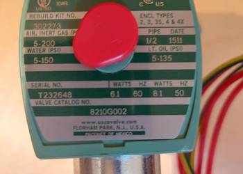Zawór elektromagnetyczny ASCO Red-Hat 8210G002