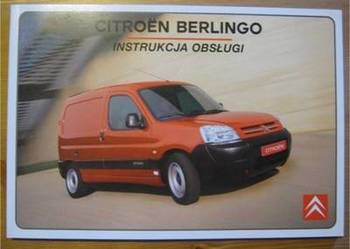 Instrukcja Obsługi Citroen Berlingo - Oryginalna Fabr. Piecki - Sprzedajemy.pl