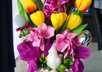 Stroik Wielkanocny Z Kurką