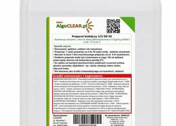 AlgoCLEAR 5L preparat na glony, mech i porosty – koncentrat DDAC