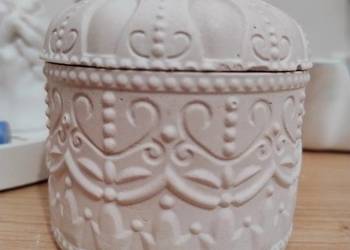 Pojemnik gipsowy szkatułka