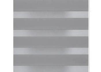 Roleta Zebra 100 x 175 cm Szara WM-240211