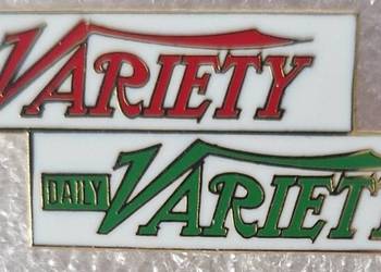 Variety/Daily Variety–amerykański magazyn filmowy - podwójny pin Variety/Daily Variety–amerykański magazyn filmowy - podwójny pin