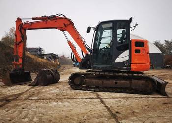 Hitachi zx 85 Pług 3 Łyżki 5550 MTH Podwozie budowlane