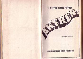 (6220) AKYREMA  –  KRZYSZTOF TEODOR TEPLITZ