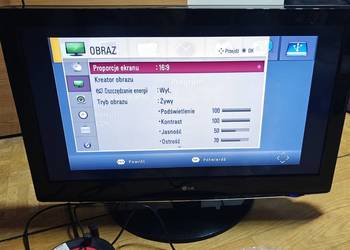 Telewizor LG 37LH3000 oraz tuner Wiwa h.265 maxx