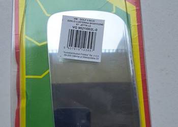 Szkło lusterka lewe VW Golf II Jetta II 87-91 Szkło lusterka lewe VW Golf II Jetta II 87-91