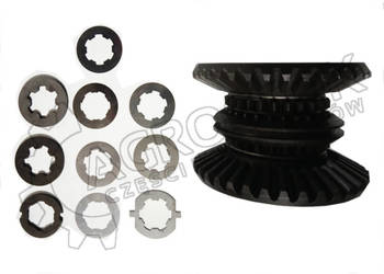 Rewers T25 T-25 komplet kół rewersu z przesuwką + podkładki Rewers T25 T-25 komplet kół rewersu z przesuwką + podkładki