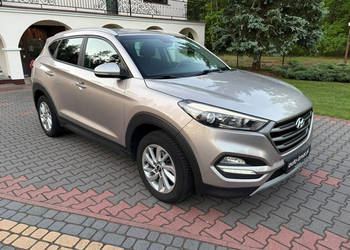Hyundai Tucson 1.7 CRDI Kamera cofania Podgrzewane fotele Hak III (2015-20…