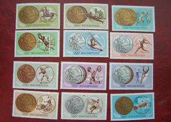 Węgry 1965 MNH Mi. 2089/100 Sport Olimpiada Tokio 64 Medale