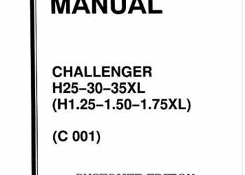 Hyster Challenger H25 H30 H35XL H1.25 H1.50 H1.75XL katalog części PL