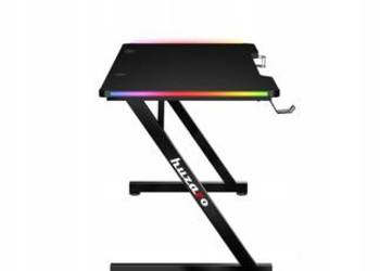 Biurko gamingowe Huzarów Hero 2.5 RGB carbon