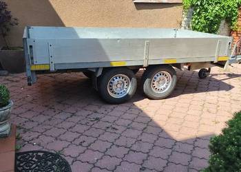 Przyczepka dwuosiowa aluminiowa 2 T