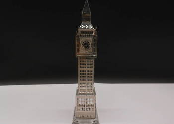 Pamiątkowa Figurka Kryształowa Big Ben Londyn