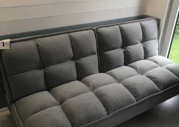 Sofa do biura poczekalni  Welur Nowa