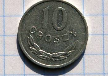 10 GROSZY 1977 ROK - POLSKA
