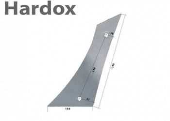 Pierś HARDOX 930831350/L części do pługa POTTINGER