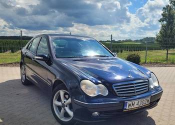 Mercedes-Benz C180 Kompressor | Automat | Elegance | 2004 | Granatowy