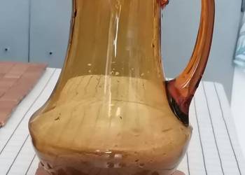 Wazon szklany z lat 60-70