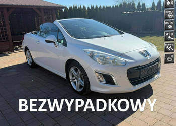 Peugeot 308 CC Bezwypadkowy piękny cabriolet po serwisie