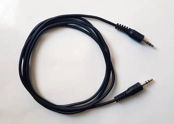 Kabel mini jack mały (3,5 mm) wtyk-wtyk męski przedłużacz aux 160 cm