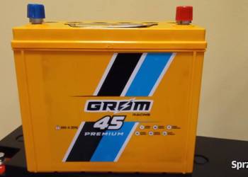 Akumulator 45Ah 390A Grom Racing  Japan P+