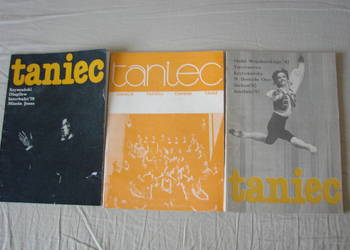 Taniec - magazyn 1979,1982 Taniec - magazyn 1979,1982