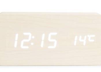 WOODO CLOCK drewniany cyfrowy zegar LED