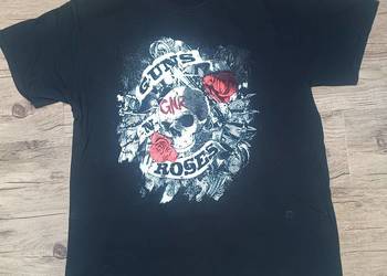 Czarna koszulka T-shirt Guns'n'Roses L