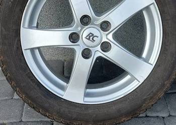 Koła zimowe 5x108 bardzo ładne opony zimowe