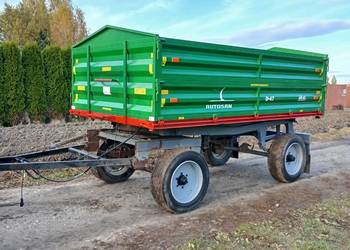 Przyczepa wywrotka d47 **koła tirowskie** Przyczepa wywrotka d47 **koła tirowskie**