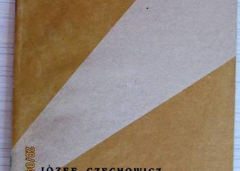 Reprint debiutanckiego tomiku J.Czechowicza, Kamień, wydany w 2007 roku