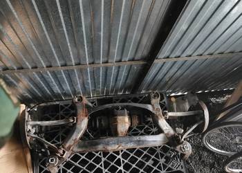 Mercedes w202 wózek sanki tył most półosie 3.91