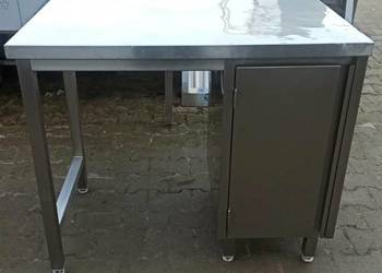 Stół Gastro z Szafką - 100/60/85 cm - S 1423.O