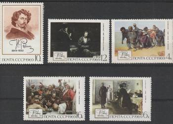 ROSJA ZSRR - MALARSTWO - RIEPIN - 1969 - CZYSTE ** ROSJA ZSRR - MALARSTWO - RIEPIN - 1969 - CZYSTE **