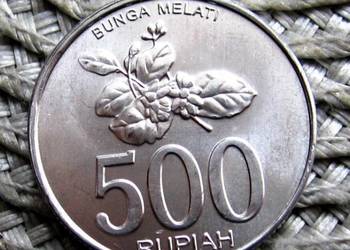 Indonezja 500 Rupi 2003r--Ładna