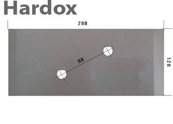 Nakładka HARDOX 177349/P części do pługa GREGOIRE BESSON