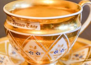 Filiżanka ze spodkiem antyk