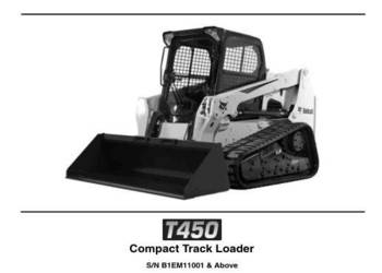 Bobcat T450 T650 instrukcja obsługi DTR PL