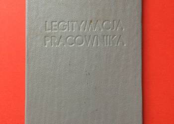 ( 1602 ) Legitymacja Pracownika ( 1602 ) Legitymacja Pracownika