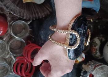 bransoleta bangle designie 9cm,4,8cm =owal DUŻA CIĘŻKA