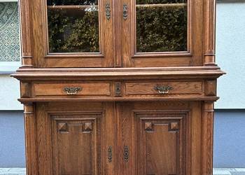 Piękny stary kredens, komoda , witryna